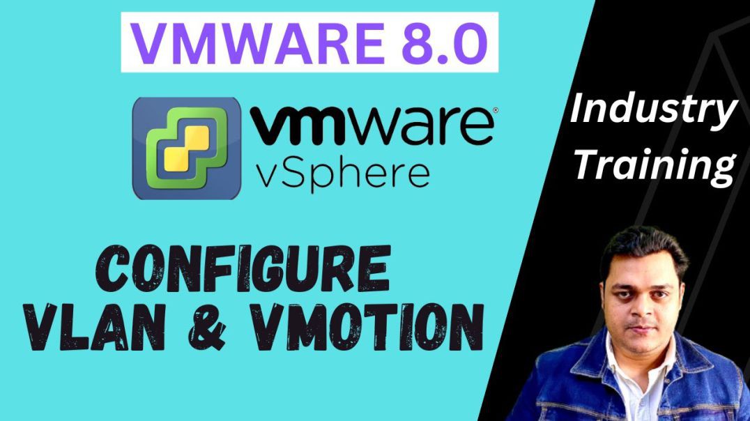 💙💙❤❤💙💙❤💙❤ How to Configure vLan and vMotion services in VMware vSphere 8 💙💙❤❤💙❤💙❤💙
