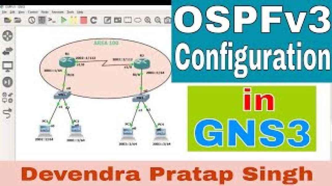 ❤❤❤❤❤❤❤❤❤2 Ipv6 ospf configuration ( Hindi version )❤❤❤❤❤❤❤❤❤❤❤❤❤❤❤❤❤❤❤❤❤❤❤❤