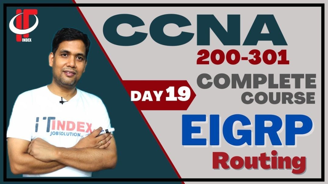 ⁣❤❤❤❤❤❤❤ CCNA Day 19 - EIGRP Routing - Explanation and Configuration❤❤❤❤❤❤❤❤❤❤❤❤❤❤❤❤